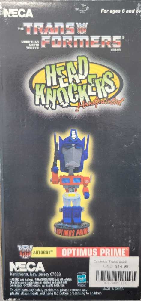 Optimus Prime - Neca (Head Knockers) action figure collectible - Main Image 2