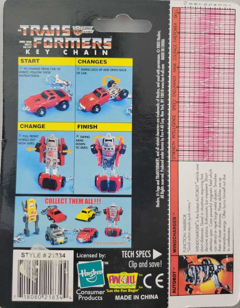Windcharger  - Hasbro (Key Chain) action figure collectible [Barcode 1119008218344] - Main Image 3