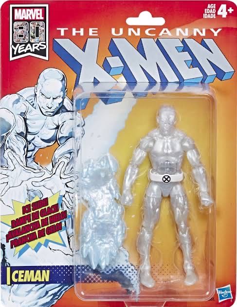 Iceman (Retro) - Hasbro (Legends) (Xmen) action figure collectible [Barcode 0630509826254] - Main Image 4