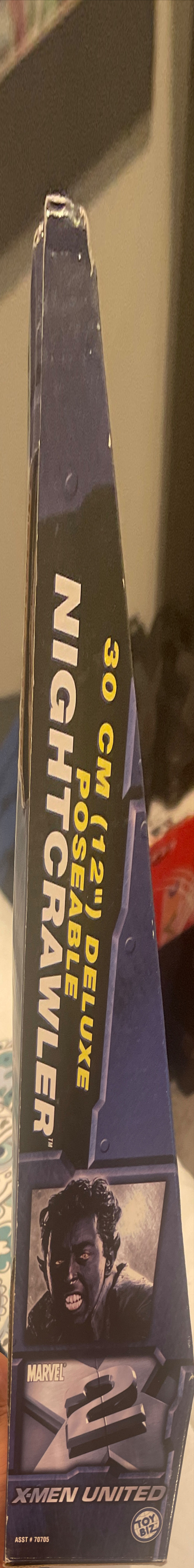 X-Men United 12 Inch Deluxe Poseable Nightcrawler Marvel Figure! - ToyBiz - Marvel (Xmen United) action figure collectible [Barcode 086892707074] - Main Image 4