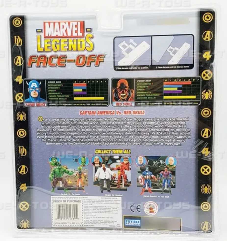 Baron Strucker - Toy Biz (Marvel Legends) action figure collectible [Barcode 035112713395] - Main Image 3