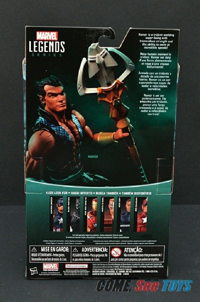 Namor The Sub-Mariner - Hasbro (Captain America Civil War BAF Giant Man) action figure collectible - Main Image 2