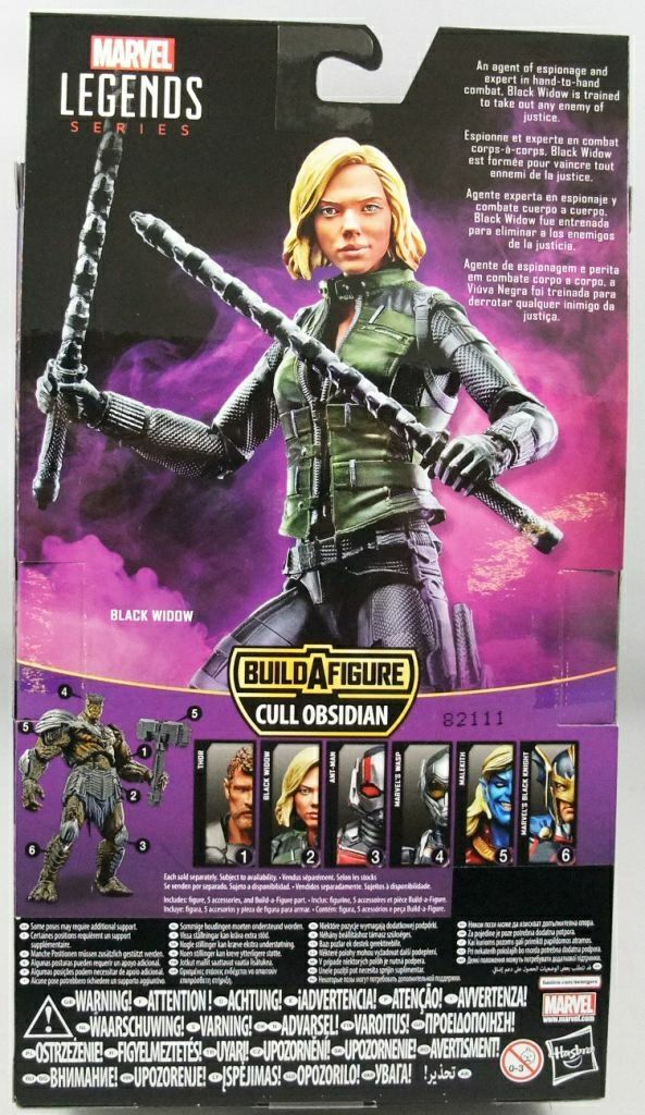 Black Widow (Infinity War) - Hasbro (Marvel Legends MCU) action figure collectible - Main Image 2