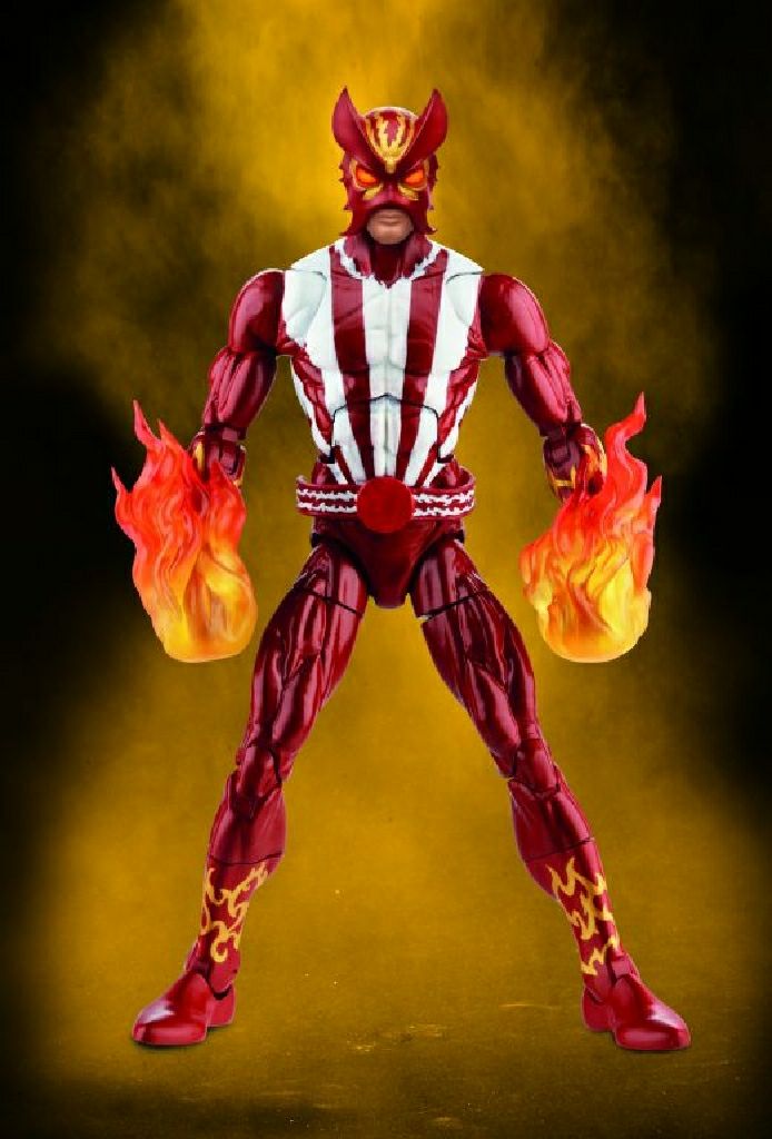 Sunfire - Hasbro (Marvel Legends X-men BAF Warlock) action figure collectible - Main Image 2