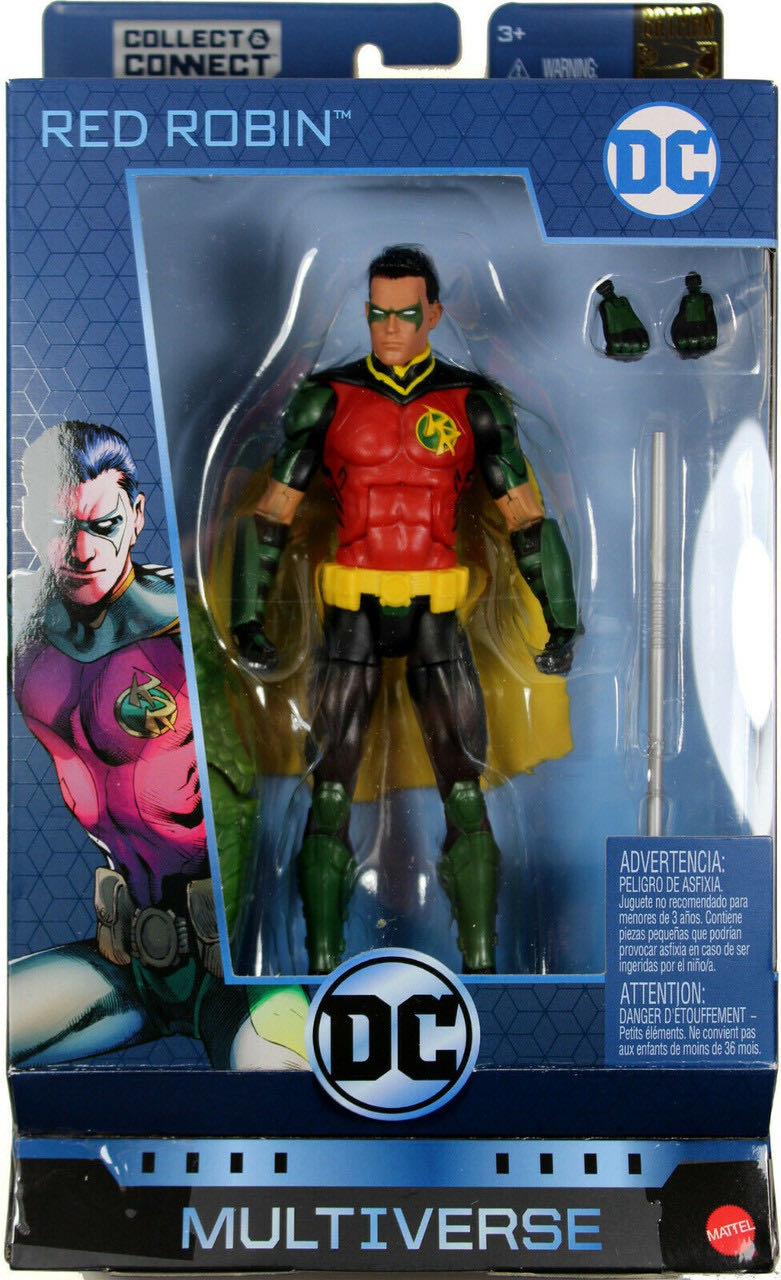 DC Multiverse - Red Robin - DC Multiverse (Mattel) (DC Multiverse Killer Croc Series) action figure collectible - Main Image 3