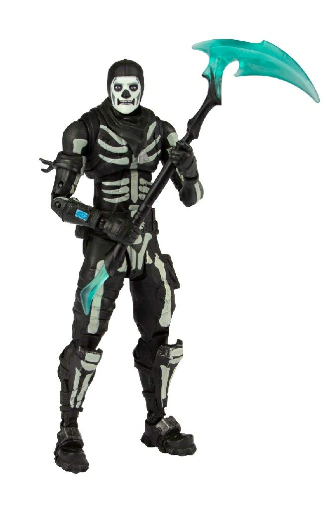 Fortnite: Green Glow Skull Trooper - Mc Farlane Toys (Fornite) action figure collectible [Barcode 787926106275] - Main Image 2