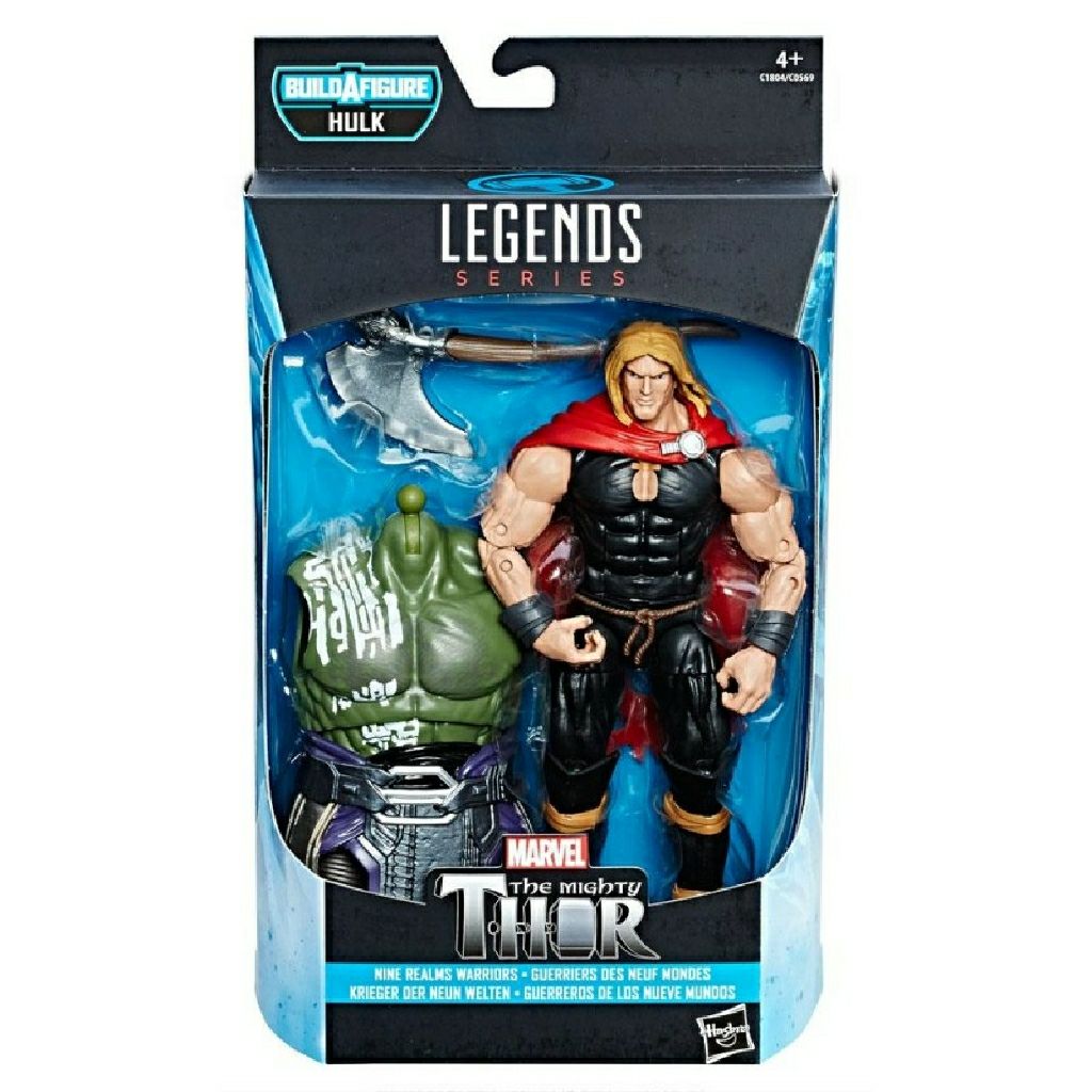 Loose Marvel Legends Thor (Unworthy) - Gladiator Hulk BAF - Hasbro (Marvel Legends Thor Ragnarok) action figure collectible - Main Image 2