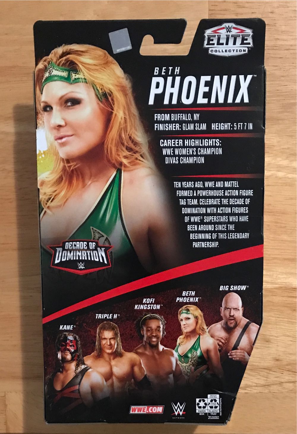 Beth Phoenix - Mattel (Wwe Elite) action figure collectible [Barcode 887961906578] - Main Image 2