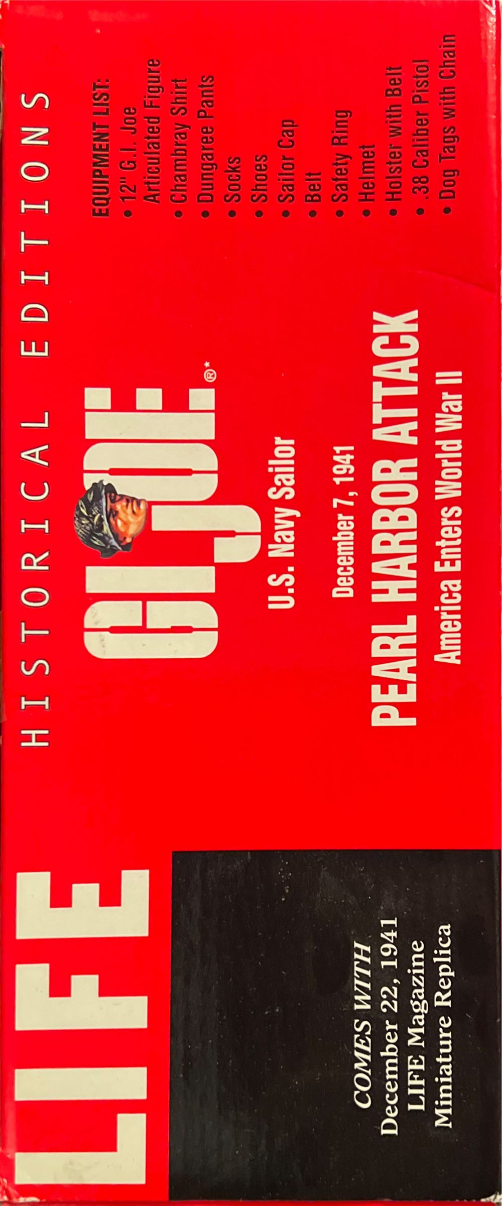 GI Joe Historical Edition - Hasbro (G.I. Joe Classified) (GI Joe Pearl Harbor Collection) action figure collectible [Barcode 076930530221] - Main Image 3