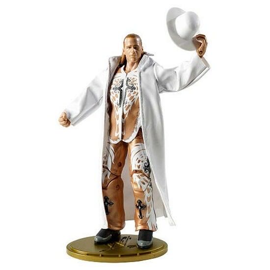 Shawn Michaels (Wrestlemania 25th Anniversary) - Mattel (WWE Elite Collection) action figure collectible [Barcode 027084978957] - Main Image 2