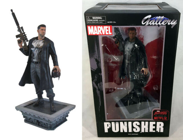 Punisher Diamond Select PVC Diorama - Diamond Select Toys (Diamond Select) action figure collectible [Barcode 699788828243] - Main Image 2