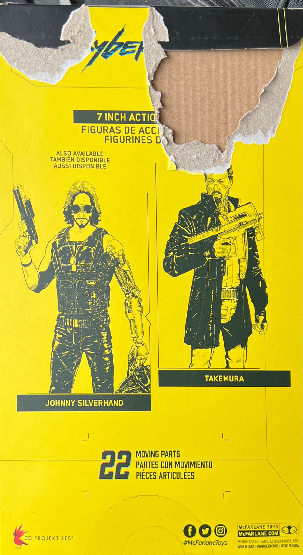 Takemura - Future (Cyborg) action figure collectible [Barcode 787926135060] - Main Image 2