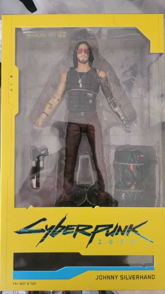 Cyberpunk 2077 Johnny Silverhand (Variant) - McFarlane Toys (Cyberpunk 2077) action figure collectible [Barcode 787926135046] - Main Image 1