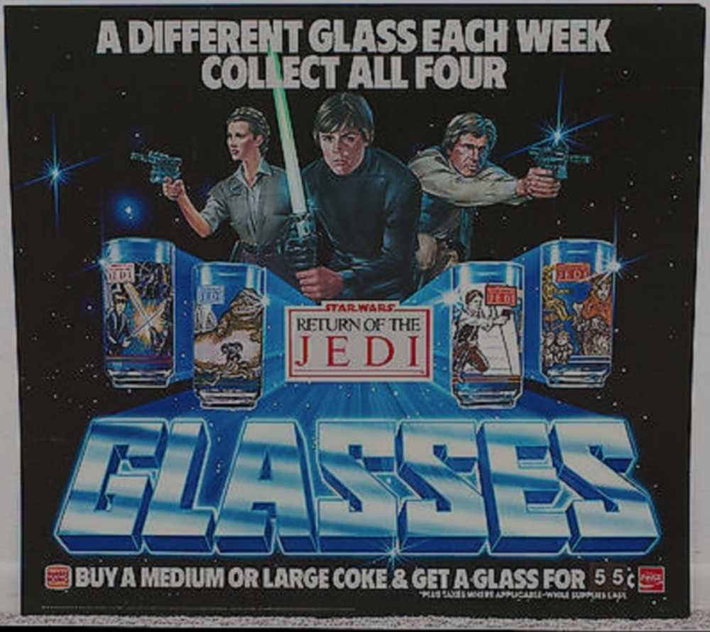 Glasses Star Wars : Burger King Return Of The Jedi - Ewok Village  ROTJ - Burger King Corporation (Star Wars Episode VI Return Of The Jedi) action figure collectible - Main Image 4
