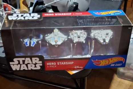 Star Wars Ships Hero Starship 4-pack  action figure collectible [Barcode 887961197655] - Main Image 2