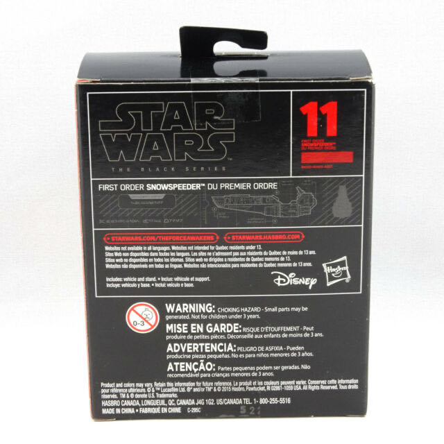 First Order Snowspeeder #11 - Hasbro (Star Wars Titanium Serie Vehicle) action figure collectible [Barcode 630509362493] - Main Image 3