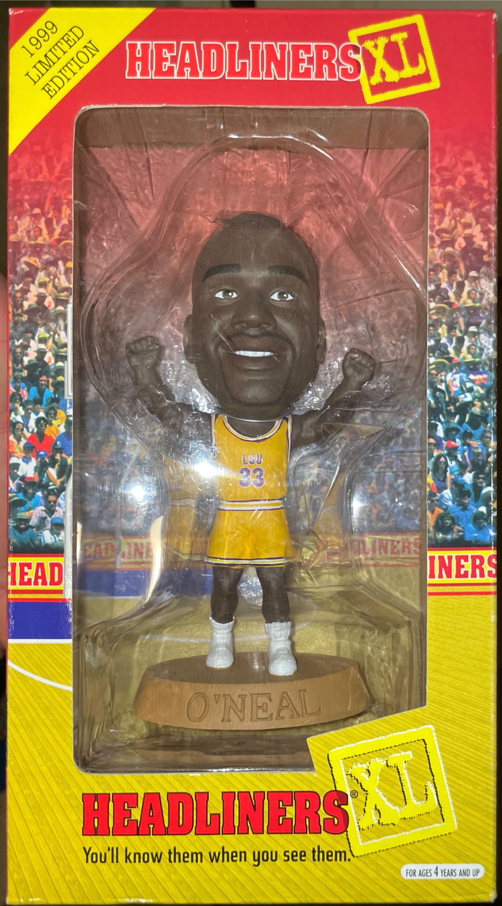 Xl Vince Carter North Carolina Tar Heels Headliner Xl Basketball Headliners Xl Limited Edition 20000  action figure collectible [Barcode 608326283000] - Main Image 1