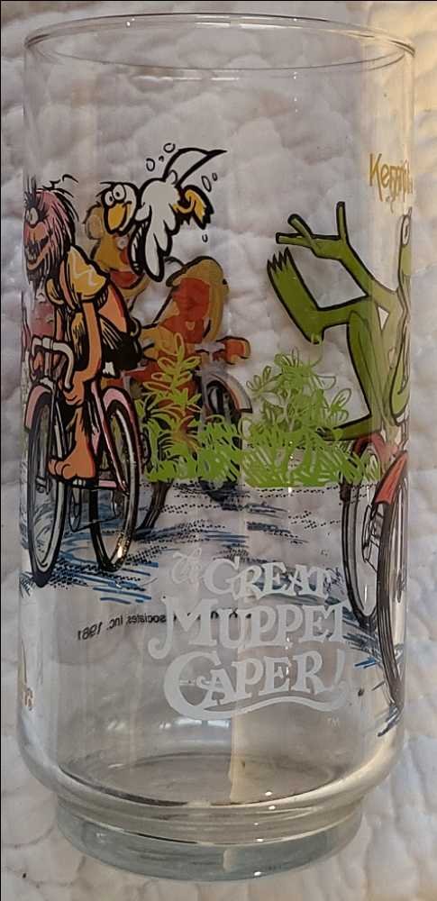 Glasses The Muppets : McDonald’s The Great Muppet Caper - Kermit the Frog - Mcdonald’s (The Great Muppet Caper) action figure collectible - Main Image 3