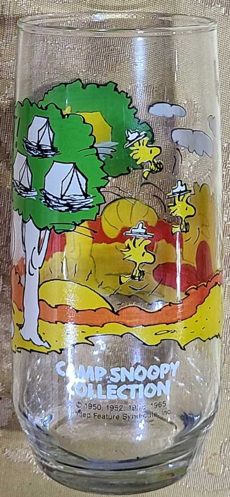 Glasses Peanuts Gang: McDonald’s Camp Snoopy - Woodstock And Snoopy - Mcdonald’s (Peanuts) action figure collectible - Main Image 3