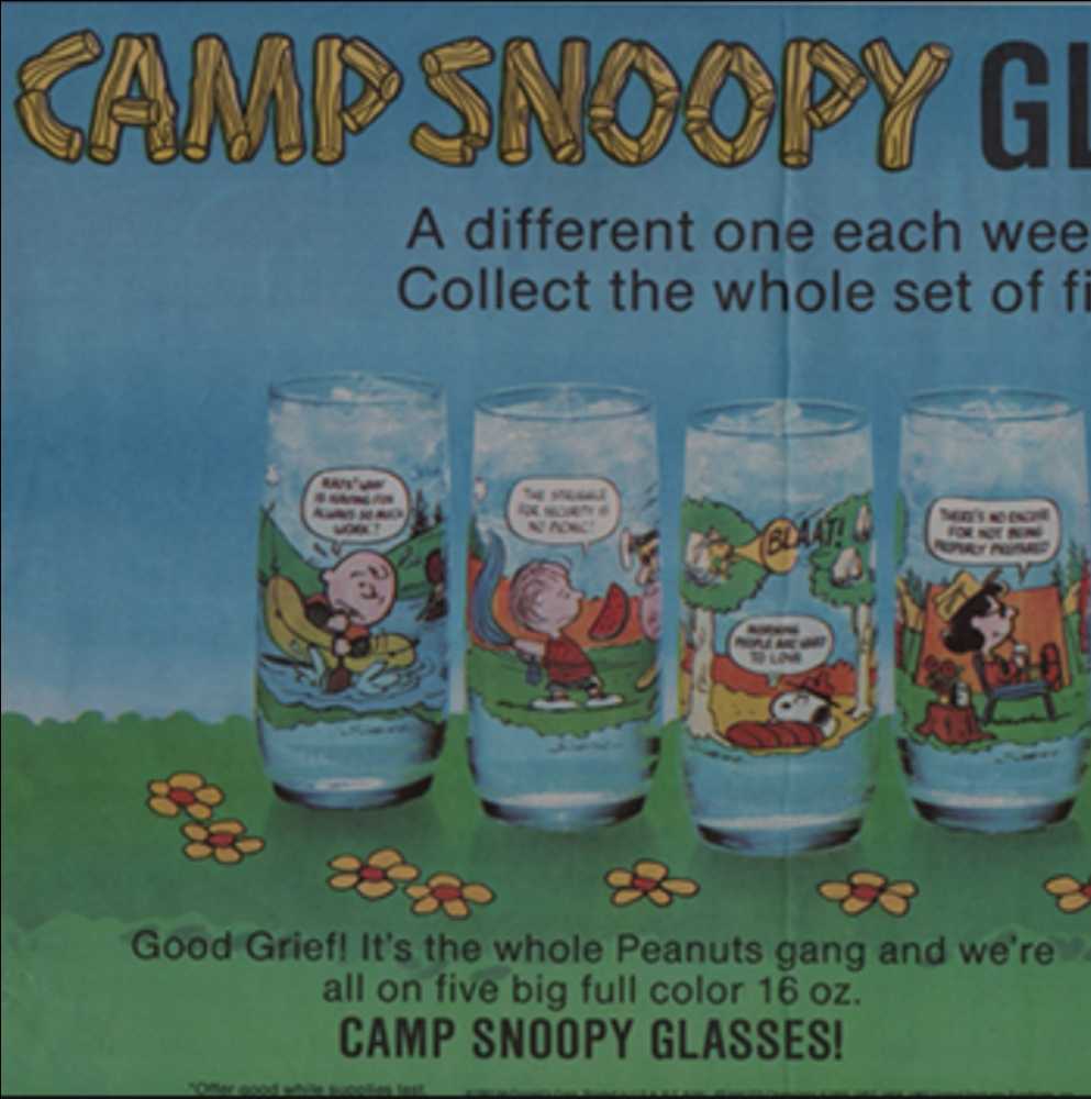 Glasses Peanuts Gang: McDonald’s Camp Snoopy - Woodstock And Snoopy - Mcdonald’s (Peanuts) action figure collectible - Main Image 4