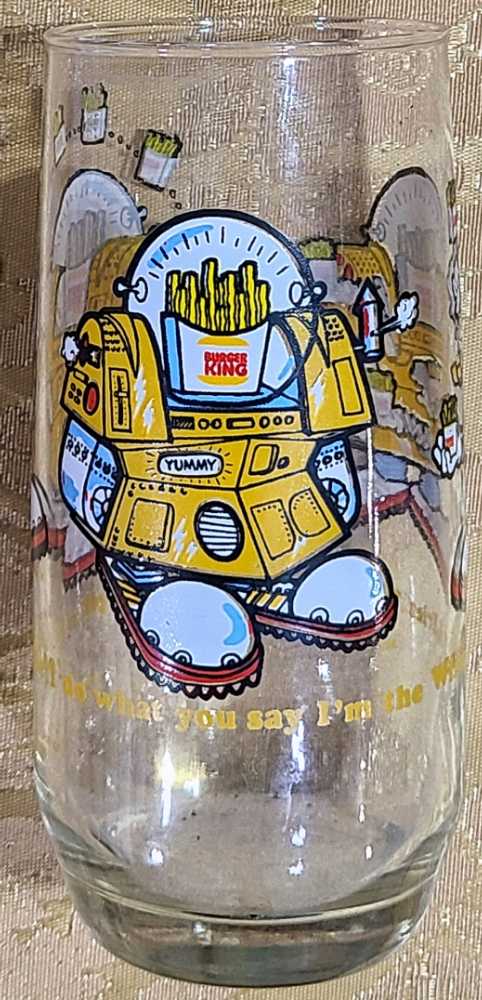 Glasses Star Burger King Characters - The Wizard Of Fries - Burger King Corporation (Burger King Promotional Characters) action figure collectible - Main Image 2