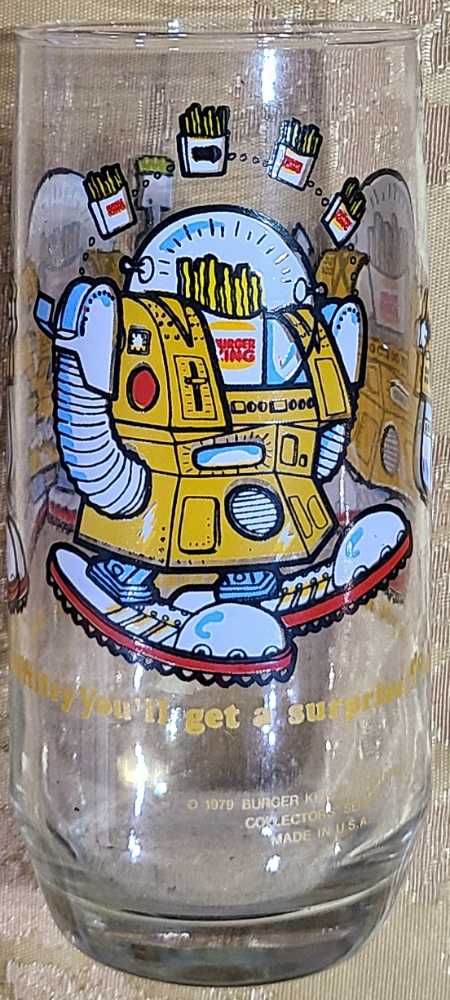 Glasses Star Burger King Characters - The Wizard Of Fries - Burger King Corporation (Burger King Promotional Characters) action figure collectible - Main Image 3