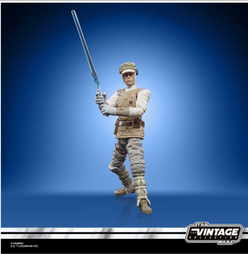 VC95 Luke Skywalker (Hoth) - Disney/ Hasbro (Vintage Collection 3.75” 2018- Now) action figure collectible [Barcode 5010993860678] - Main Image 3
