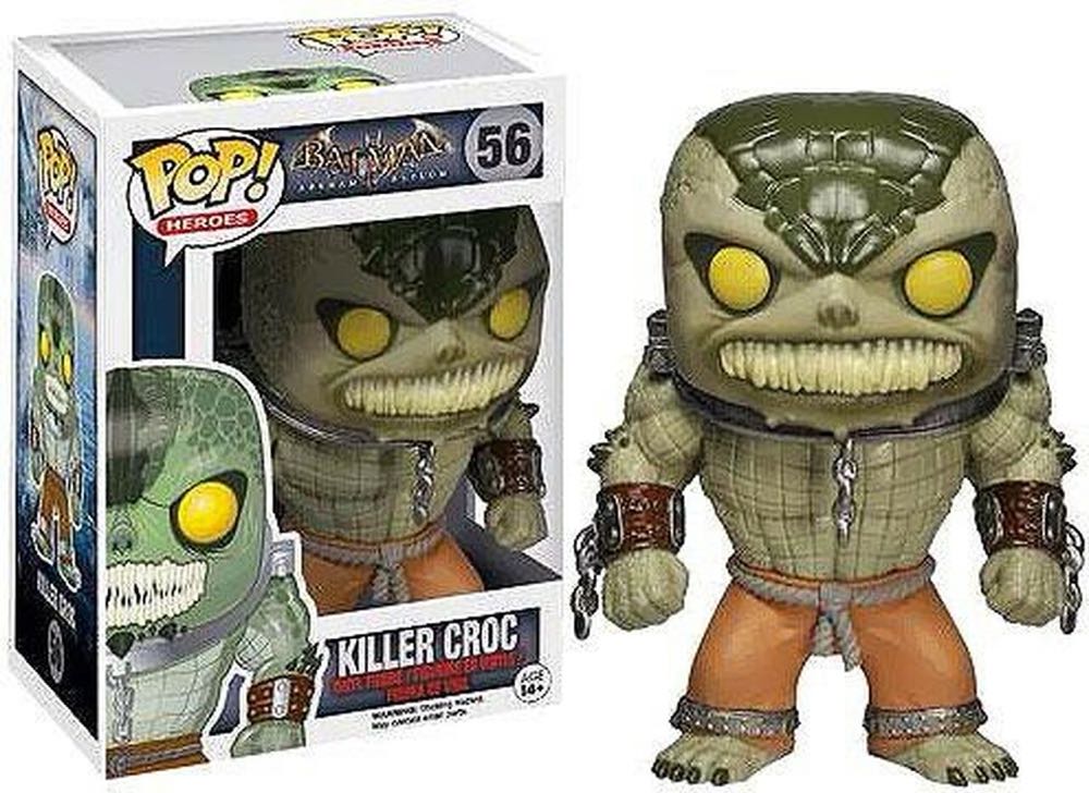 Funko Pop Heroes: Arkham Asylum Killer Croc  action figure collectible [Barcode 849803043261] - Main Image 2