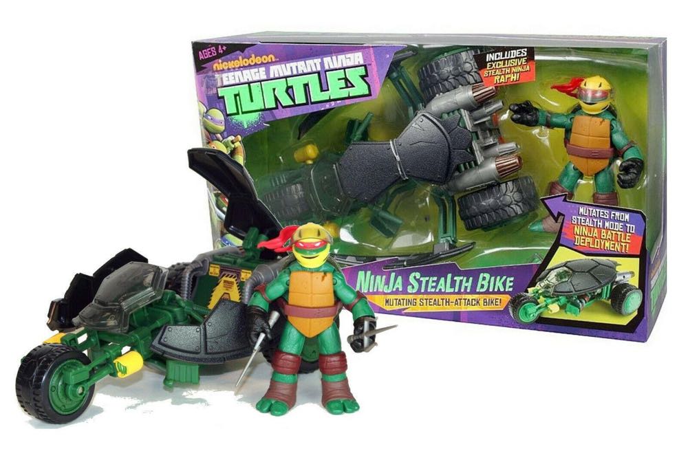 TMNT Nickelodeon Ninja Stealth Bike Raphael   action figure collectible [Barcode 8001444453508] - Main Image 3