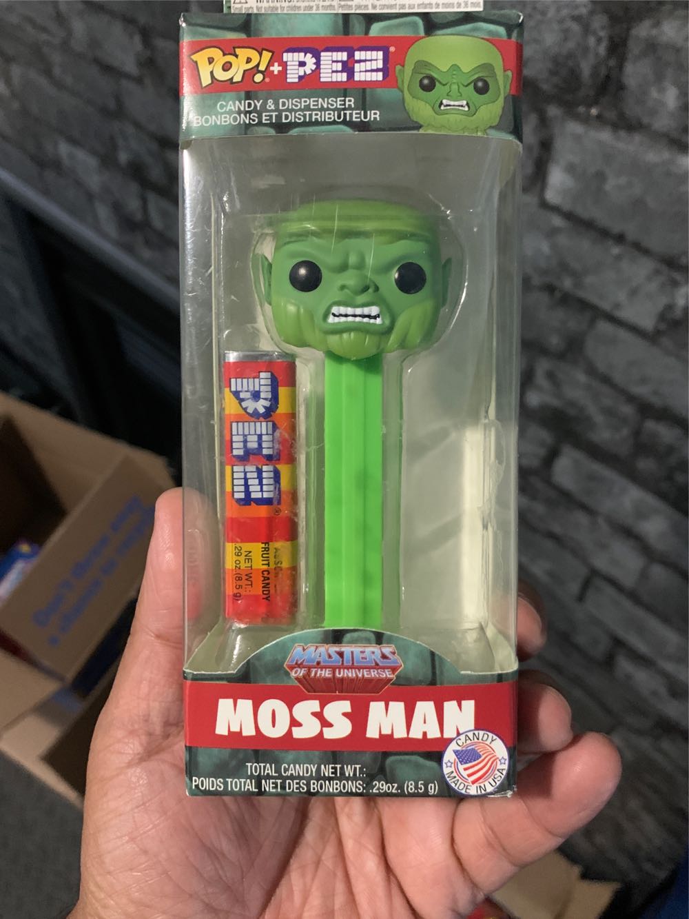 Masters of the Universe - Moss Man - Funko POP+PEZ  action figure collectible [Barcode 889698337700] - Main Image 1