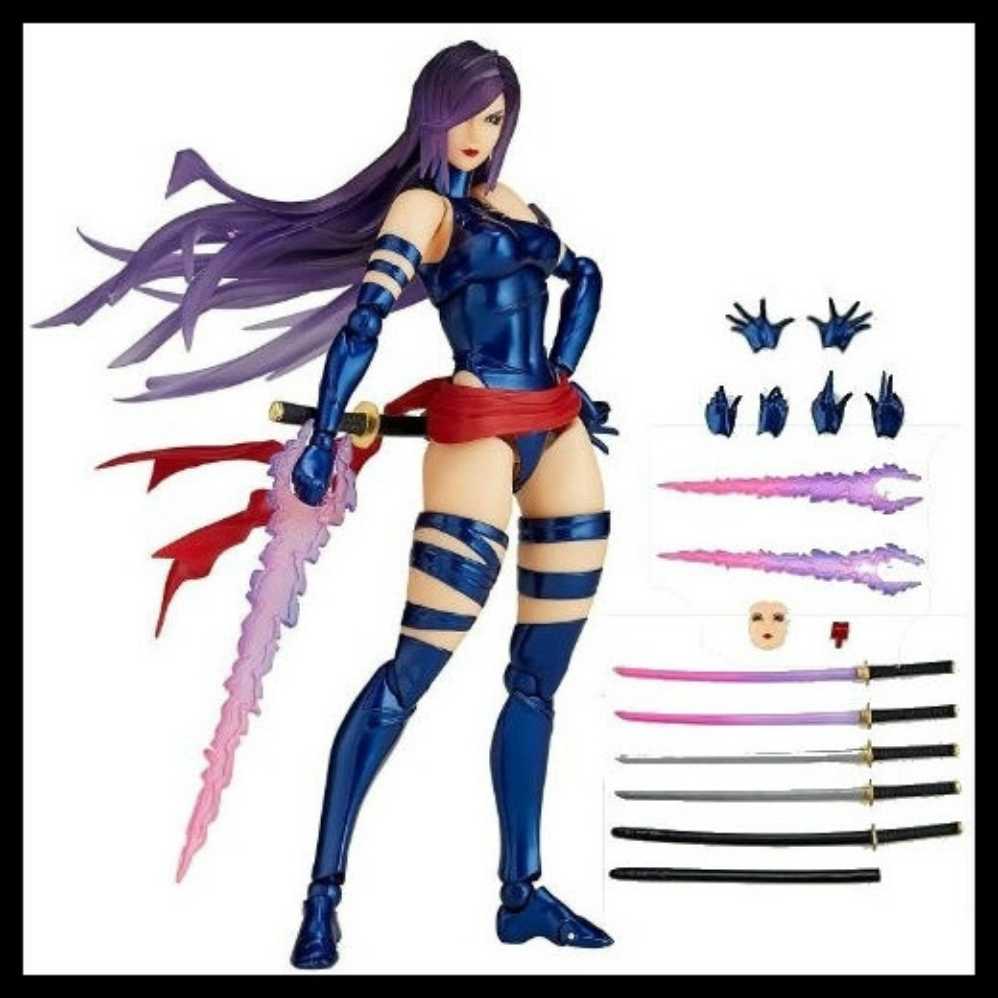 X-FORCE - Psylocke [AY] - Kaiyodo (X-Force) action figure collectible [Barcode 4537807013118] - Main Image 3