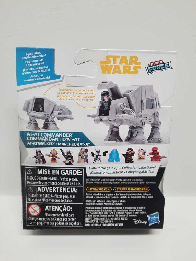 AT-AT Walker - Disney / Hasbro (Micro Force (Vehicles)) action figure collectible [Barcode 630509685028] - Main Image 2