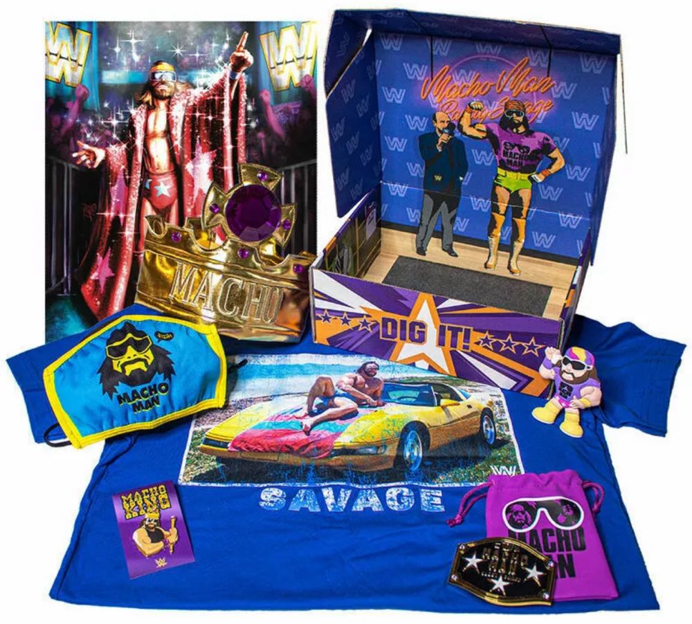 WWE “Macho Man” Randy Savage Limited Edition Collector’s Box  action figure collectible - Main Image 2