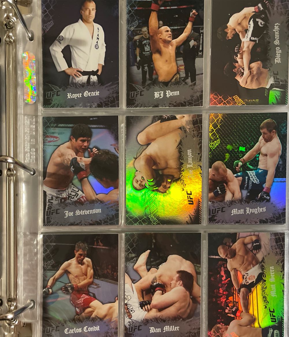 UFC topps First 3 Sets Round 1, Round 2, Main Event  action figure collectible - Main Image 3