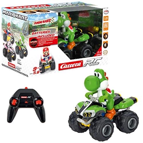 Carrera Rc 200997 1:20 Nintendo Mario Kart 8 Yoshi 2.4 Ghz Rc Vehicle  action figure collectible [Barcode 050227209977] - Main Image 1