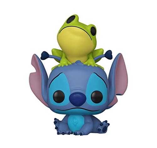 Funko Pop Lilo And Stitch Stitch With Frog  action figure collectible [Barcode 889698517959] - Main Image 1