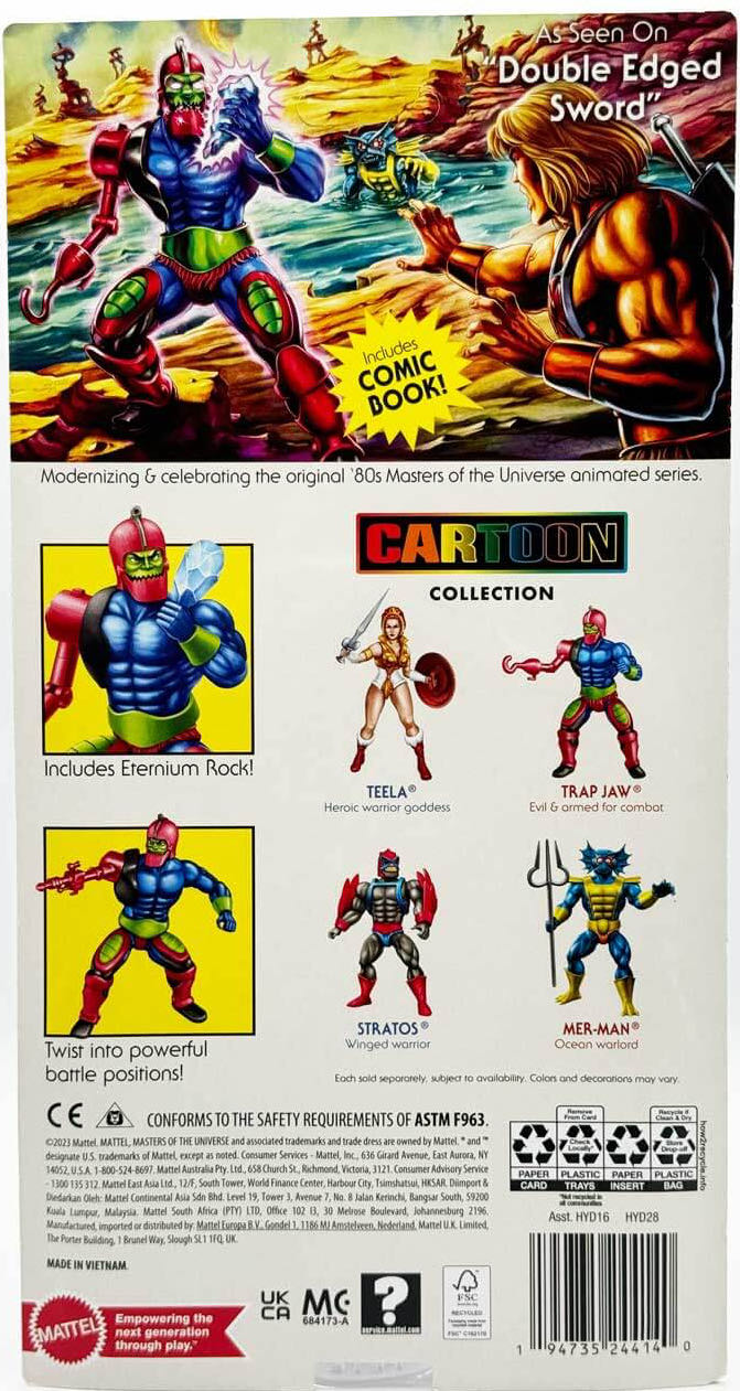 Trap Jaw - Mattel (Master Of The Universe: Origins) action figure collectible - Main Image 3