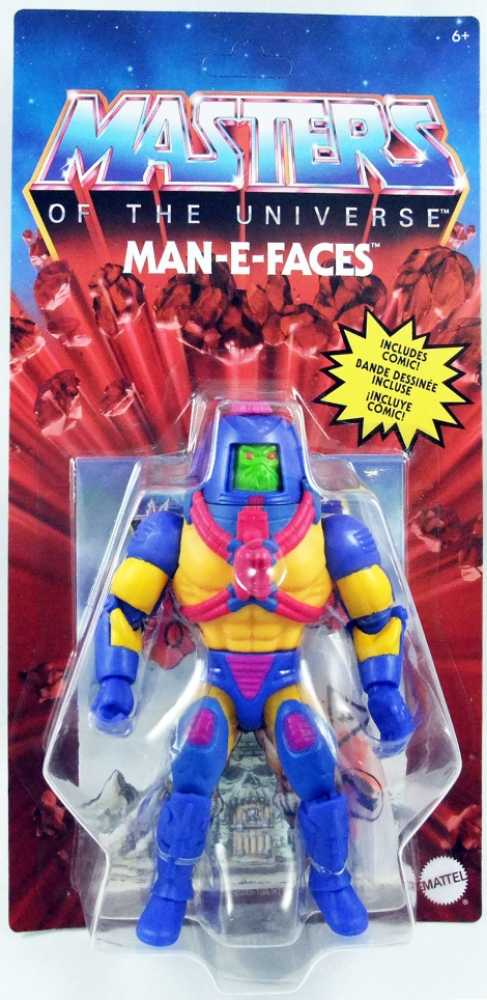 Man E Faces  - Mattel (Masters Of The Universe) action figure collectible - Main Image 2