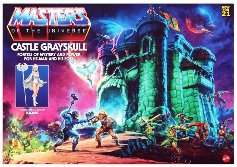 Castle Grayskull  - Mattel (Masters Of The Universe Origins) action figure collectible - Main Image 2