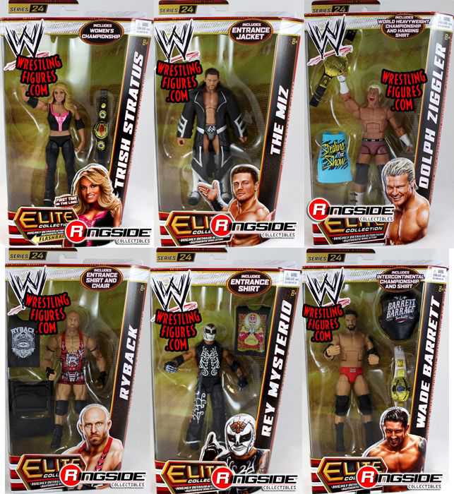 WWE elite series 24  action figure collectible - Main Image 1
