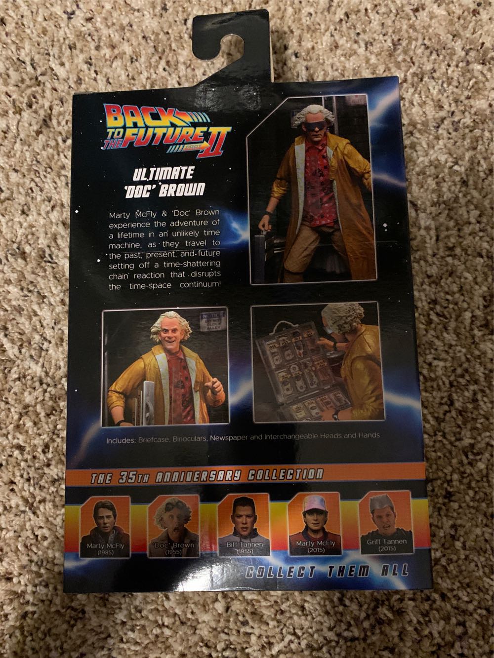 Dr. Emmett Brown - NECA, Inc. (Back To The Future Part II) action figure collectible [Barcode 634482536179] - Main Image 3