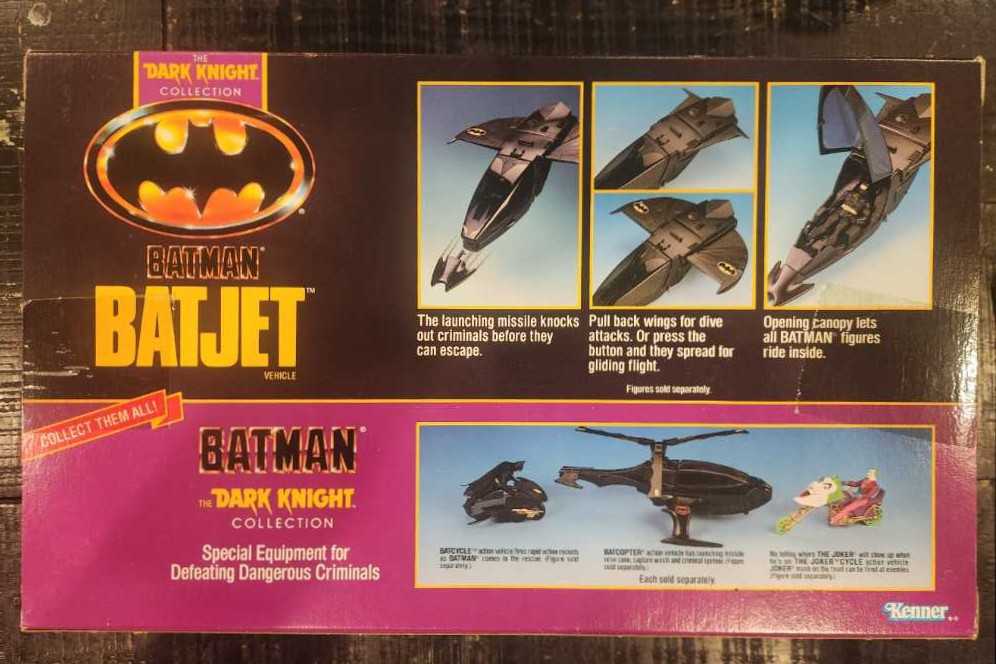 Batjet - Kenner (Batman: The Dark Knight Collection) action figure collectible [Barcode 076281632100] - Main Image 2
