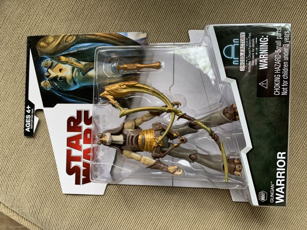 Gungan Warrior: BD07 - Hasbro (Star Wars: The Legacy Collection) action figure collectible [Barcode 653569488323] - Main Image 2