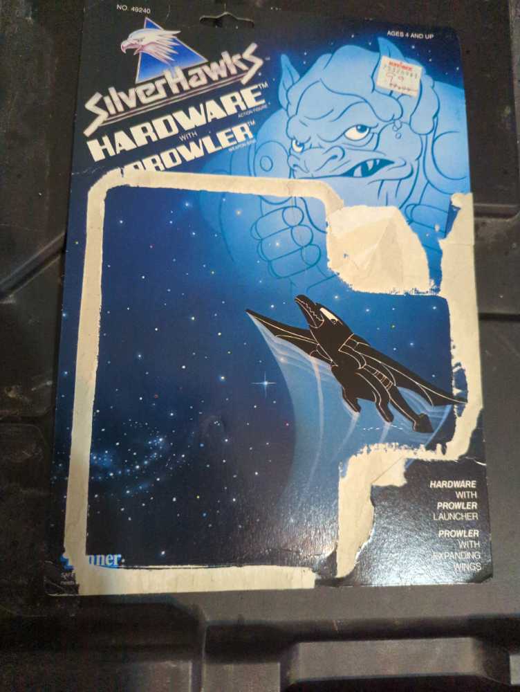 Silverhawks Hardware With Prowler  action figure collectible - Main Image 3