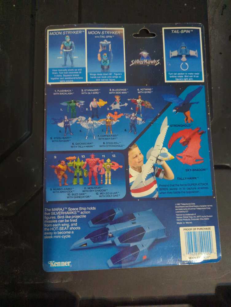 Silverhawks Moon Striker And Tail-Spin  action figure collectible - Main Image 4