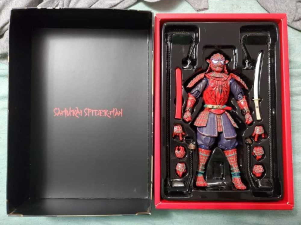 Tamashii Nations (Marvel) - Samurai Spider-Man - Bandai Tamashii Nations (Marvel Manga Realizations) action figure collectible - Main Image 2