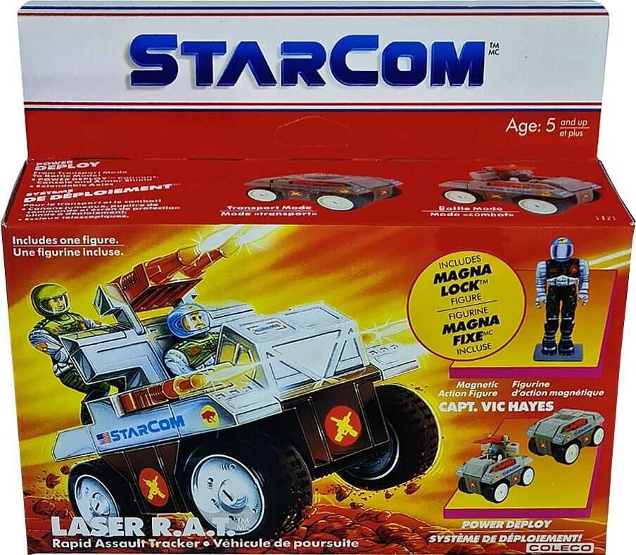 Starcom Laser Rat - Coleco (StarCom) action figure collectible - Main Image 3