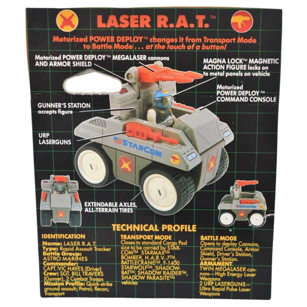Starcom Laser Rat - Coleco (StarCom) action figure collectible - Main Image 4