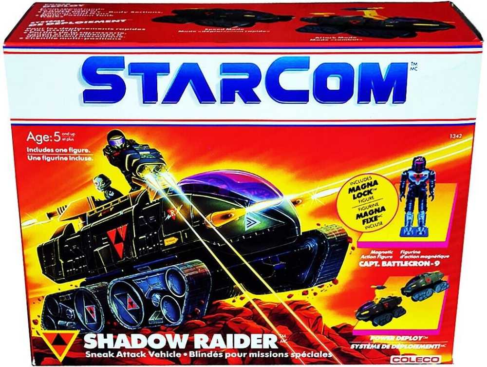 Starcom Shadow Raider - Coleco (StarCom) action figure collectible - Main Image 3