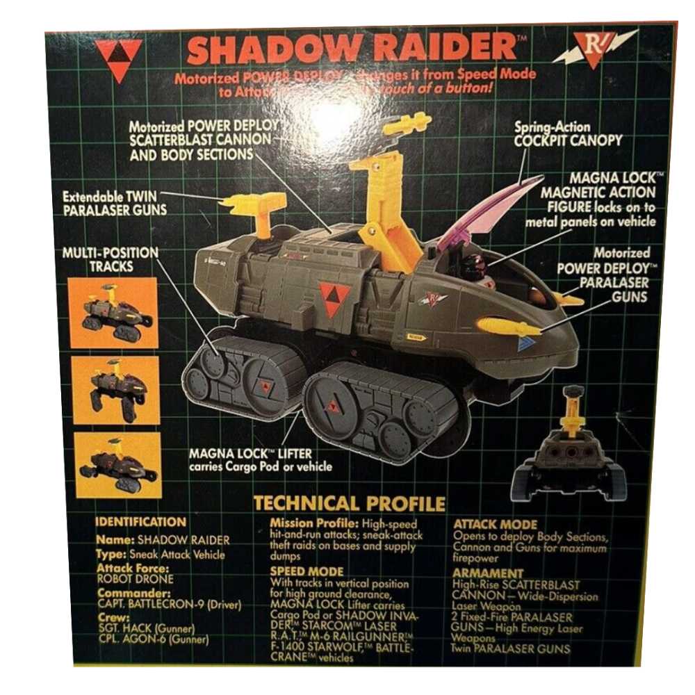 Starcom Shadow Raider - Coleco (StarCom) action figure collectible - Main Image 4